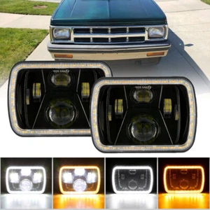 2pcs 7X6 5x7 LED Headlight Hi/Lo Beam For Chevy Express Cargo Van 1500 2500 3500 - Picture 1 of 12