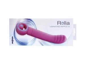 Vibrator Dildo 7 Vibrationsfunktionen Rolla Vibrierende Ripple Massagestab rosa - Bild 1 von 2