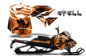 KIT DE GRÁFICOS SKI-DOO REV XM SUMMIT SNOWMOBILE TRINEO ENVOLTURA CREATORX SPELL O - Imagen 1 de 1