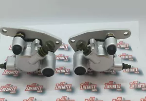 Front Brake Caliper & Pads Set for Yamaha Kodiak 450 2018-2024 - Picture 1 of 4
