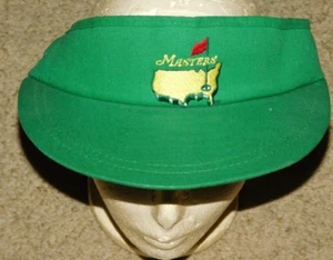 Vintage Masters American Needle Golf Visor Green Adjustable - Picture 1 of 5