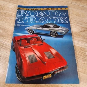 Vintage Road & Track Magazine October 1962 Cars Avanti Jaguar Porsche Corvette - Picture 1 of 8