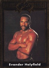 Evander Holyfield 1992 Cartwrights Players Choice Gold Boxing Card #8 Champion