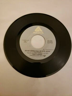 1975 Eric Carmen - Never Going to Fall in Love - Arista(45RPM 7”  Single)(J403)  - Image 1 of 2