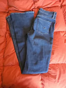 💕 Pantalones de mezclilla HUDSON clásicos BARBARA bootcut lavado medio - para mujer 25 - nuevos sin etiquetas - Imagen 1 de 8