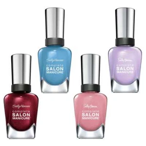 Esmalte de uñas para manicura de salón completo Sally Hansen 14,7 ml todos los tonos - Imagen 1 de 64