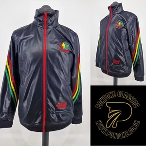2013 adidas Originals Chile 62 Jamaica Tracksuit Top M Casual Rare Vintage - Picture 1 of 7