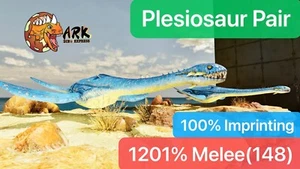 Par de plesiosaurios arca supervivencia ascendida pve, 1201% cuerpo a cuerpo, 100% impresión - Imagen 1 de 2