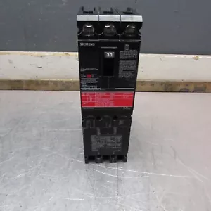 SIEMENS CED63B030, CURRENT LIMITING CIRCUIT BREAKER, 3P-30A-600V, MAKE OFFER! - Picture 1 of 8