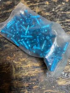 Vecchi capezzoli raggio bicicletta BMX 14G 72 pz blu acqua - Foto 1 di 1