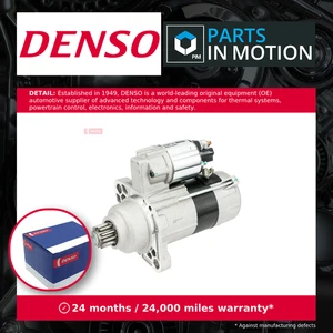 Starter Motor fits AUDI A3 8P1, 8PA 2.0D 03 to 13 Denso 02M911023N 02M911023NX - Picture 1 of 9