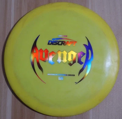 Discraft Avenger First Run PFN (172g) - Rare 2005 Rainbow Stamp Disc Golf Driver - Image 1 of 4