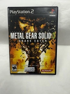 Metal Gear Solid 3: Snake Eater (Sony PlayStation 2, 2004) Sin manual - Imagen 1 de 3