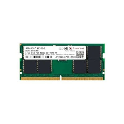 Transcend Modulo di Memoria SO-DIMM 32GB DDR5 4800MHz per Laptop - Immagine 1 di 4