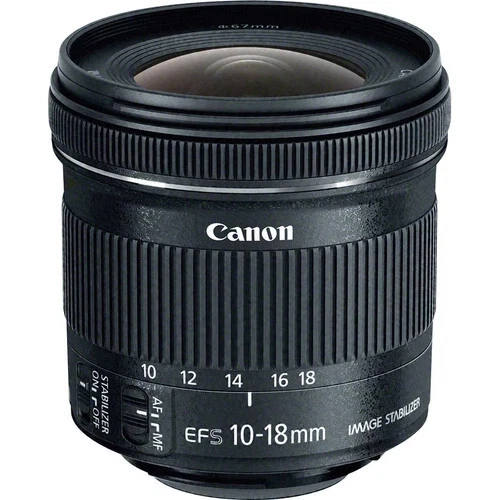 (NUEVA caja abierta) Lente Canon EF-S 10-18 mm F/4,5-5,6 IS STM (9519B002) Foto 1 de 4