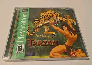 Tarzan (Sony PlayStation 1, 1999) PS1 CIB COMPLETE Greatest Hits - Picture 1 of 3