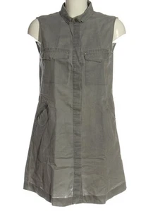 MANGO CASUAL Vestido tipo blusón Mujeres Talla EU 36 gris claro look casual - Imagen 1 de 5