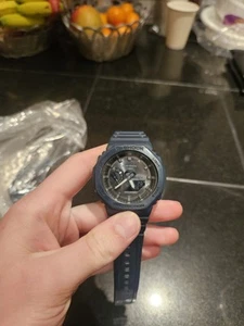 USED Casio Blue Mens Analogue-Digital Watch G-shock GA-B2100 - SHIPS ASAP!! - Picture 1 of 4