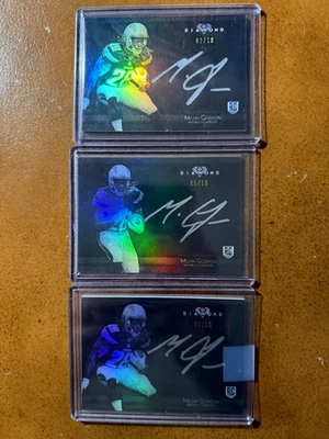 Melvin Gordon rookie card - Topps Diamond, /10 x3 - Image 1 of 2