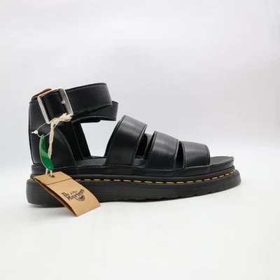 Doc Dr. Martens V Clarissa II Women's 11 Sandals Vegan Leather Black - Image 1 of 4