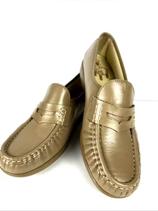SAS Tripad bequeme Penny-Loafer Damengröße 10M Slipper taupe - Bild 1 von 9