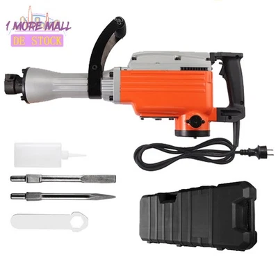 Abbruchhammer 1500W Stemmhammer 45J  Meißelhammer Schlaghammer 1800 U / min 220V - Bild 1 von 4