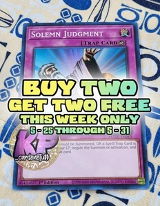 Solemn Judgment • 1st Edition • Super Rare • Maze of Memories (2023) - Picture 1 of 4