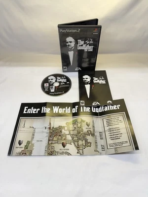 The Godfather PS2 Playstation 2 Complete CIB Very Good With Map And Manual - Image 1 of 4