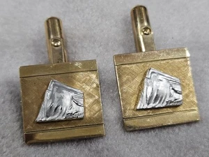 RARE Vibtage 10K Gold Prudential Financial Cufflinks 11.71 Grams Signed LGB - Picture 1 of 5