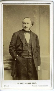 Jules SIMON par Reutlinger, CDV PHOTO Photographie vers 1880 - Picture 1 of 1
