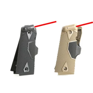 HOT Red Laser Grip 1911 Model Hunting Pistol Handgun Grip Laser Dot Sight - Picture 1 of 10