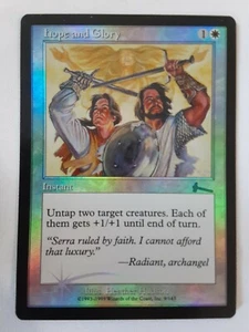 Hope and Glory - Foil - Magic the Gathering MTG - Urza's Legacy M-131 - Picture 1 of 2