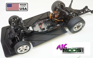 Aero Downforce Kit Ground Effects Underbody for Losi 22s '69 Camaro RC Drag Car 