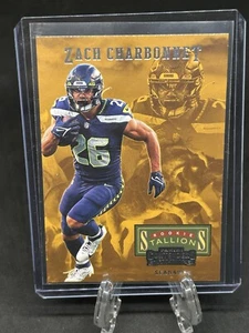 2023 Contenders Zach Charbonnet ROOKIE STALLIONS BRONZE SP Seahawks #16 RC 🔥 - Picture 1 of 2
