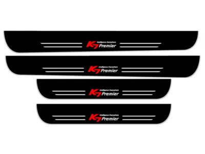 Luz móvil LED interior placa de escalón rasguño puerta (se adapta a: KIA 2020+ Cadenza K7) Foto 1 de 4