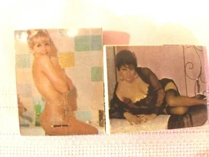1960's  SET OF 2 Girlie, RISQUE UNSTRUCK MATCH BOOKS-Adv.Johnny's Barber Shop MI - Picture 1 of 3