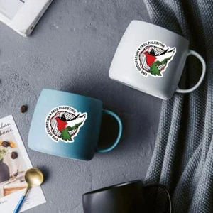 Free Palestine 50pc Palestinian Graffiti Sticker Car Phone Sticker Luggage X9O5 - Photo 1 sur 12