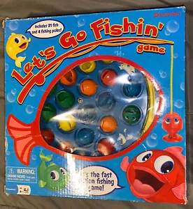 Vintage 1997 Pressman Let's Go Fishin' Electronic Fishing Game VGC in Box - Picture 1 of 2