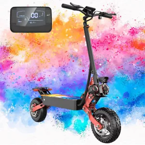 2000W Dual Motor Electric Scooter 11" Off Road Tire 48V 15Ah 35mph 40Mile Rang99 - Picture 1 of 17