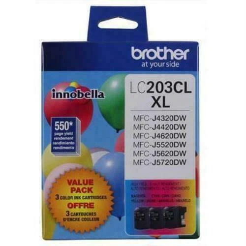 Brother LC2033PKS High Yield Ink Cartridge - Magenta/Yellow/Cyan