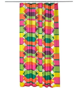 IKEA LILLSKAR 100% Polyster Shower Curtains - 180 x 180 cm. - Picture 1 of 3