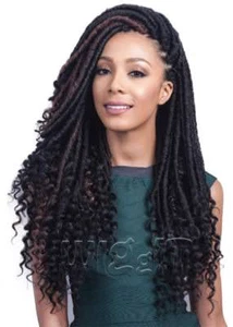 BOMBA FAUX LOCS SOUL GODDESS | LOCS FINTE ALL'UNCINETTO | 20" | SINTETICO | BOBBI BOSS - Foto 1 di 2