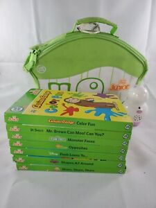 Leapfrog Tag Junior Reading System 7 Books Travel Case Pink Reader Cord GUC
