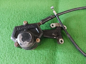 Complete Honda CB100N cable front brake assembly caliper CB200 CB50J CB125 S/J - Picture 1 of 2