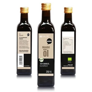 Wohltuer Bio Mandelöl Nativ gepresst,100% rein Natur pur 250 ml - Bild 1 von 1