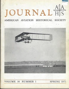 AAHS Vol 16 # 1 (Spring 1971) American Aviation Historical Society Journal - Imagen 1 de 1