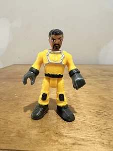 Fisher Price Toy Imaginext Deep Sea Sub Ocean Diver Action Figure Black Yellow - Picture 1 of 8