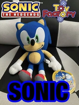 Sonic the Hedgehog Juego Arcade Muñeco de Peluche Juguete de Peluche 12" Auténtico SEGA  Foto 1 de 3