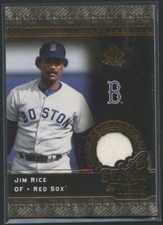 2007 SP Legendary Cuts #ST-JR Jim Rice A Stitch in Time Memorabilia