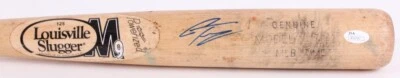 GLEYBER TORRES SIGNED LOUISVILLE SLUGGER MODEL M9 GAME USED JSA BAT NY YANKEES - Image 1 of 4
